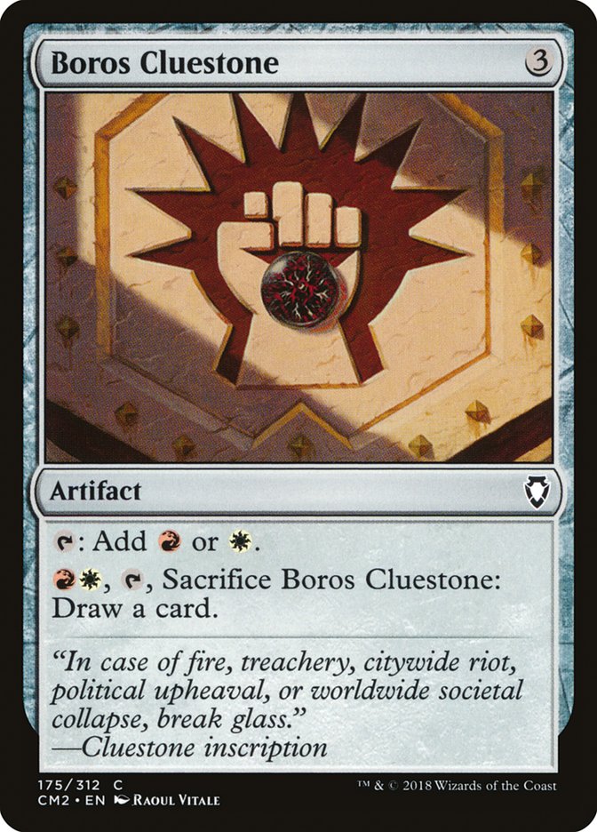 Boros Cluestone [Commander Anthology Volume II] | Dragon's Lair Comics and Fantasy Houston TX