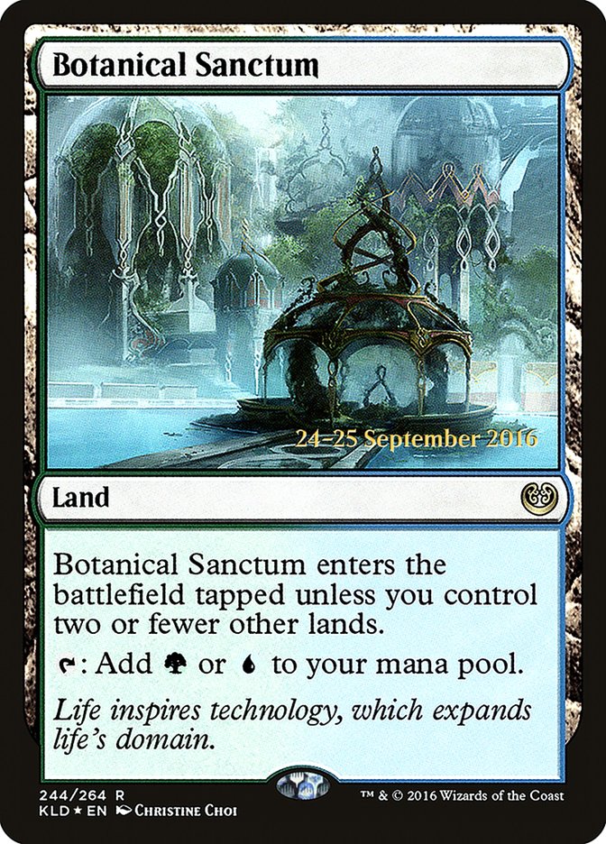 Botanical Sanctum [Kaladesh Prerelease Promos] | Dragon's Lair Comics and Fantasy Houston TX