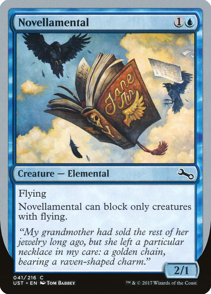 Novellamental ("My grandmother had sold...") [Unstable] | Dragon's Lair Comics and Fantasy Houston TX