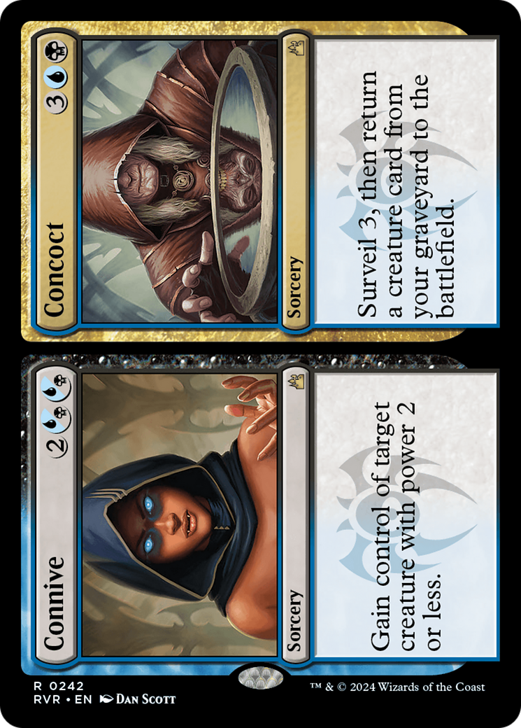 Connive // Concoct [Ravnica Remastered] | Dragon's Lair Comics and Fantasy Houston TX