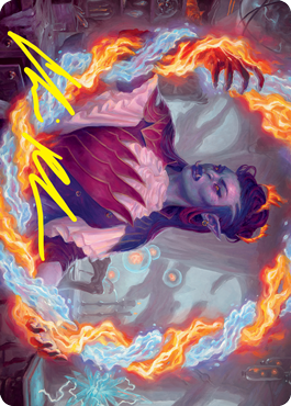 Rootha, Mercurial Artist Art Card (Gold-Stamped Signature) [Strixhaven: School of Mages Art Series] | Dragon's Lair Comics and Fantasy Houston TX