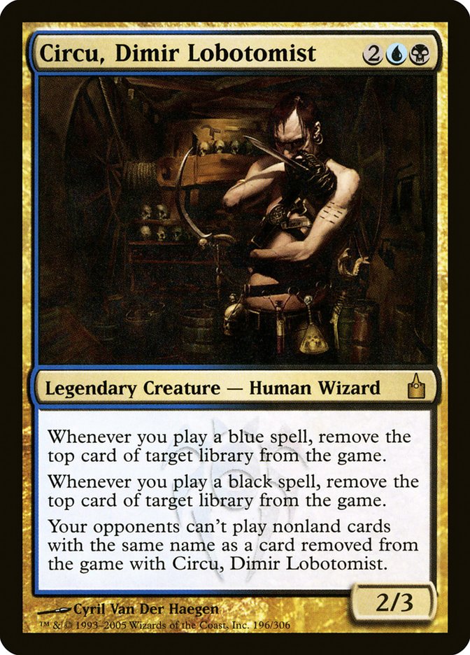 Circu, Dimir Lobotomist [Ravnica: City of Guilds] | Dragon's Lair Comics and Fantasy Houston TX