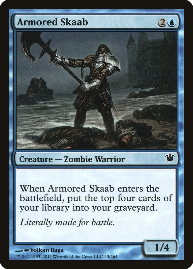 Armored Skaab [Innistrad] | Dragon's Lair Comics and Fantasy Houston TX