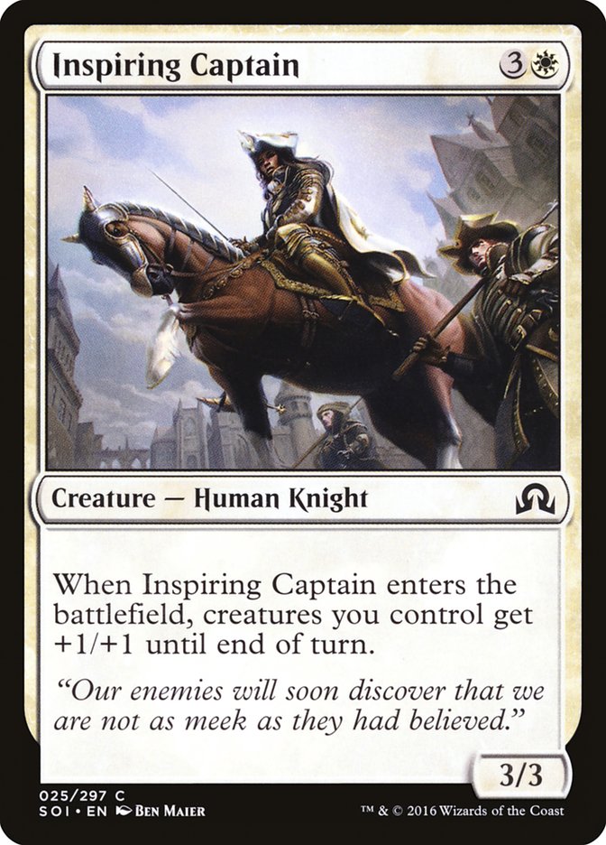 Inspiring Captain [Shadows over Innistrad] | Dragon's Lair Comics and Fantasy Houston TX