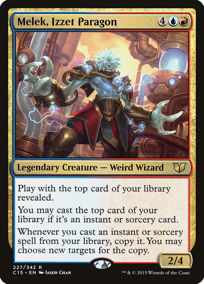 Melek, Izzet Paragon [Commander 2015] | Dragon's Lair Comics and Fantasy Houston TX