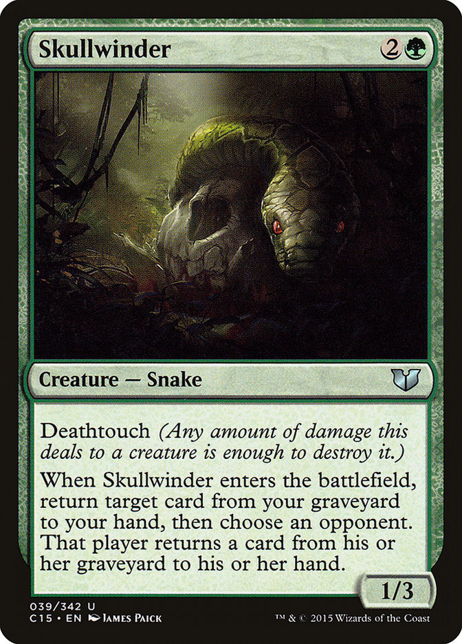 Skullwinder [Commander 2015] | Dragon's Lair Comics and Fantasy Houston TX