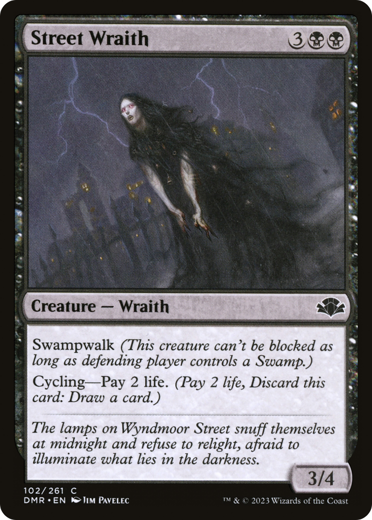 Street Wraith [Dominaria Remastered] | Dragon's Lair Comics and Fantasy Houston TX