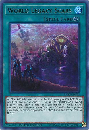World Legacy Scars (Sneak Peek) [EXFO-ENSP1] Ultra Rare | Dragon's Lair Comics and Fantasy Houston TX