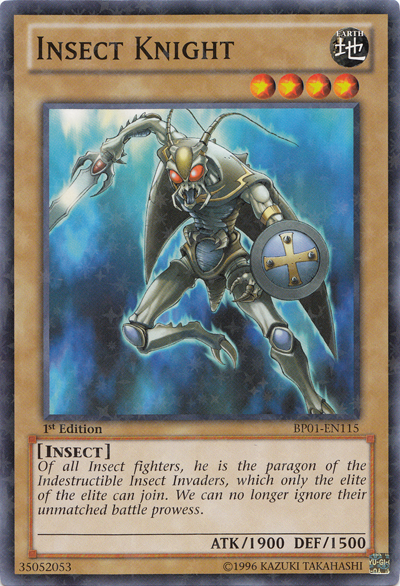 Insect Knight [BP01-EN115] Starfoil Rare | Dragon's Lair Comics and Fantasy Houston TX