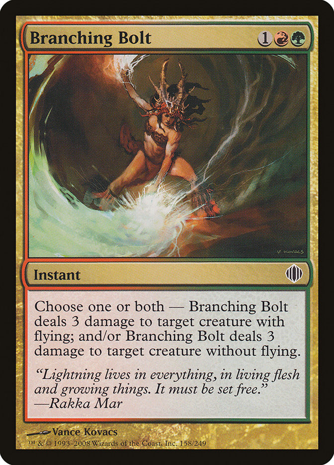 Branching Bolt [Shards of Alara] | Dragon's Lair Comics and Fantasy Houston TX