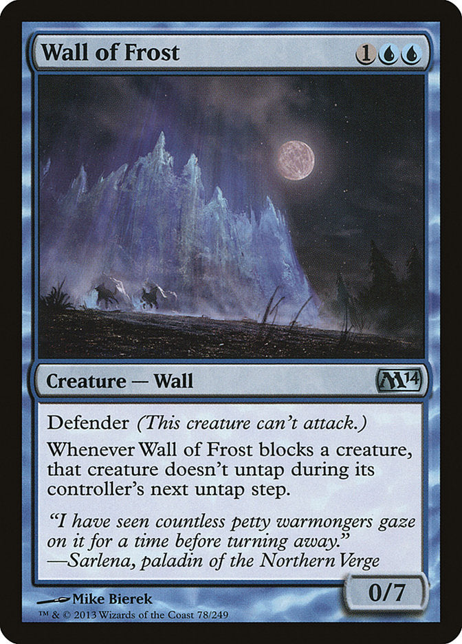 Wall of Frost [Magic 2014] | Dragon's Lair Comics and Fantasy Houston TX
