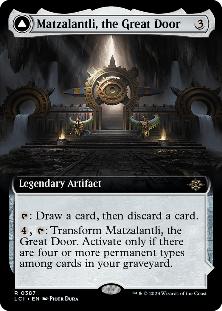 Matzalantli, the Great Door // The Core (Extended Art) [The Lost Caverns of Ixalan] | Dragon's Lair Comics and Fantasy Houston TX