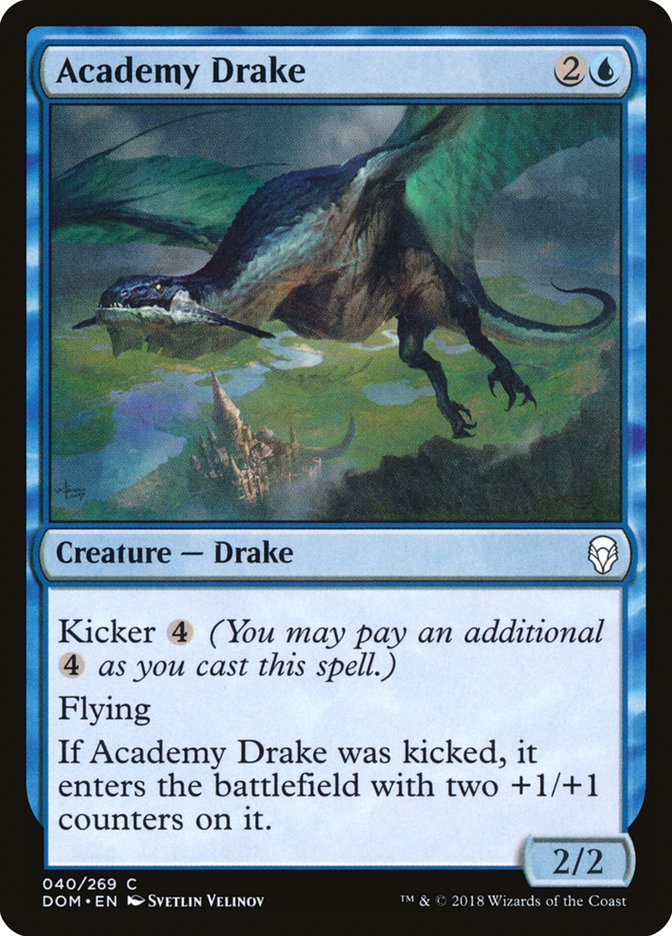 Academy Drake [Dominaria] | Dragon's Lair Comics and Fantasy Houston TX