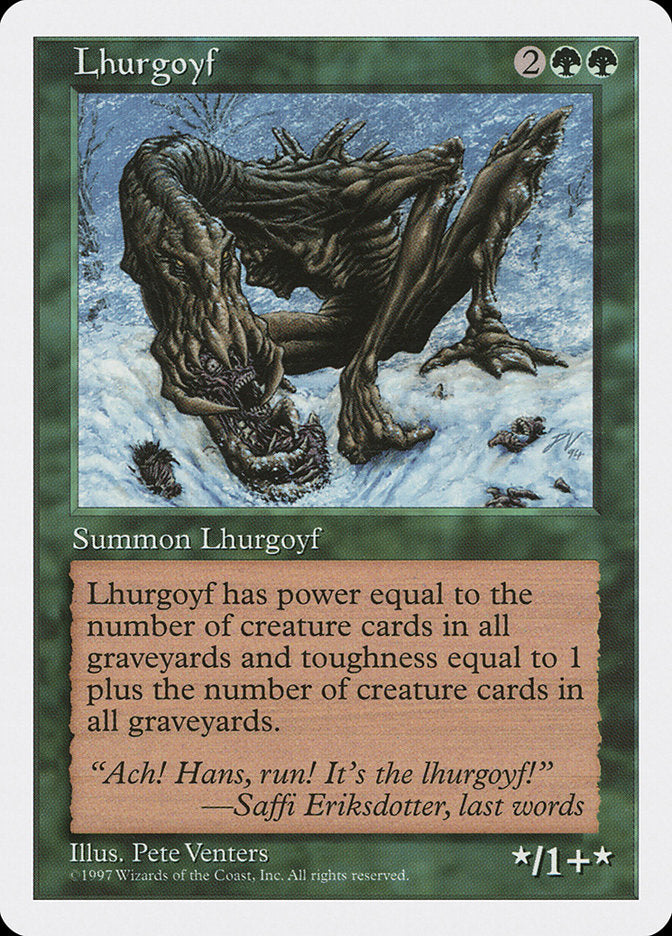 Lhurgoyf [Fifth Edition] | Dragon's Lair Comics and Fantasy Houston TX