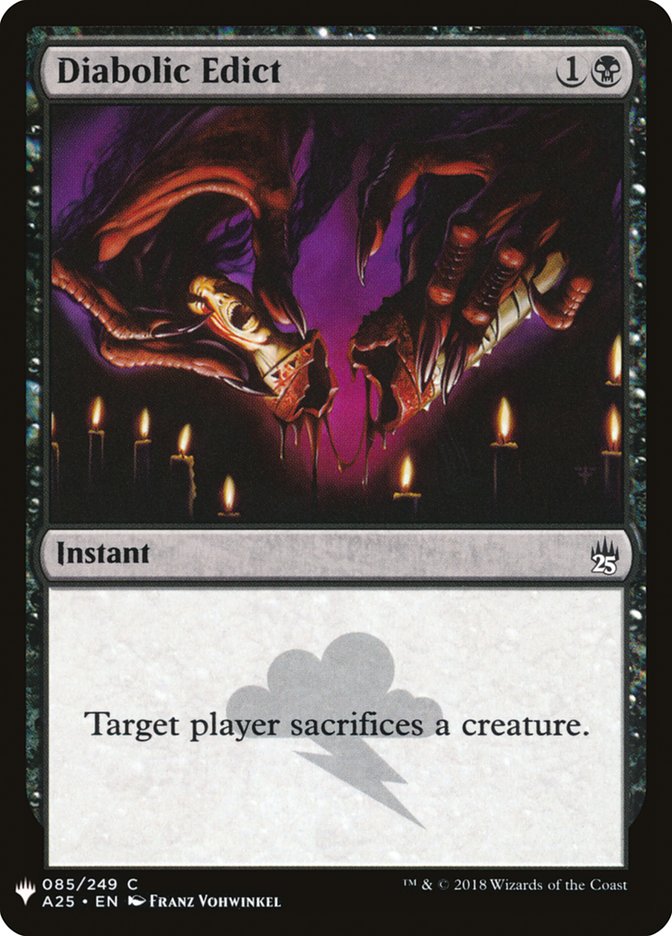 Diabolic Edict [Mystery Booster] | Dragon's Lair Comics and Fantasy Houston TX