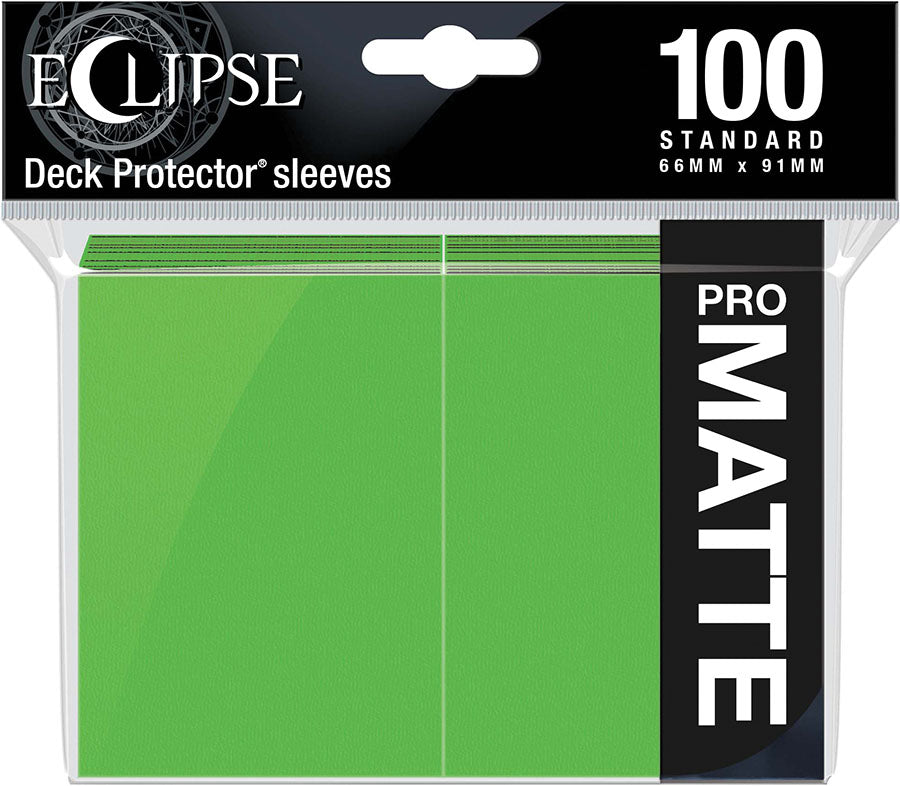 Ultra Pro Eclipse Matte Sleeves 100 Count Assorted Colors | Odin's Place
