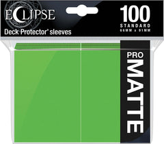 Ultra Pro Eclipse Matte Sleeves 100 Count Assorted Colors | Odin's Place