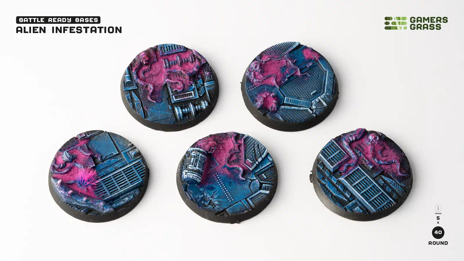 Gamers Grass Bases, Assorted Styles | Dragon's Lair Comics and Fantasy Houston TX
