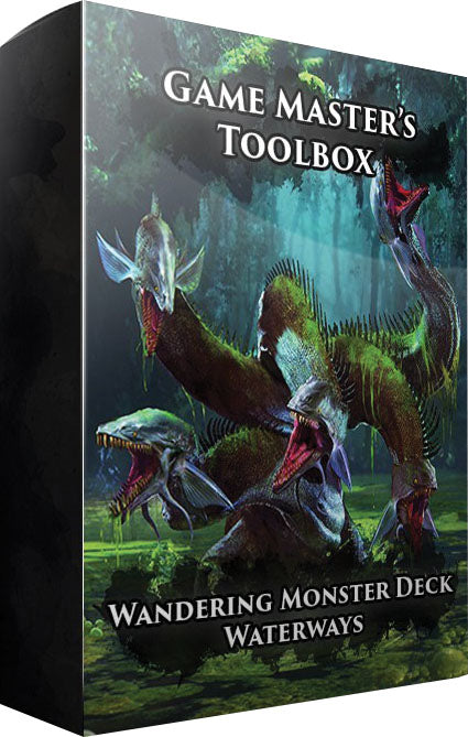 CL Game Masters Toolbox: Wandering Monster Deck - Waterways | Dragon's Lair Comics and Fantasy Houston TX