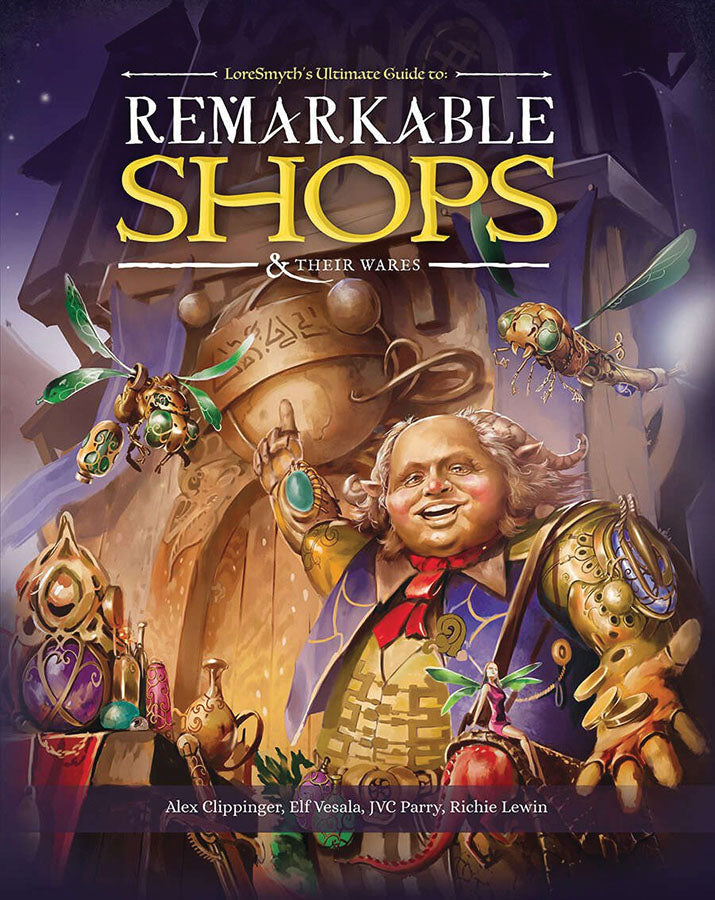 Game Masters Toolbox: Remarkable Shops and Their Wares Softcover | Dragon's Lair Comics and Fantasy Houston TX