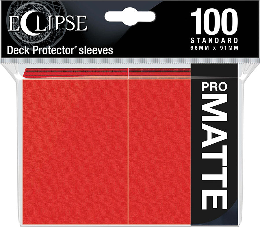 Ultra Pro Eclipse Matte Sleeves 100 Count Assorted Colors | Odin's Place