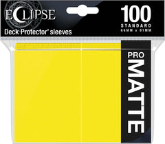 Ultra Pro Eclipse Matte Sleeves 100 Count Assorted Colors | Odin's Place
