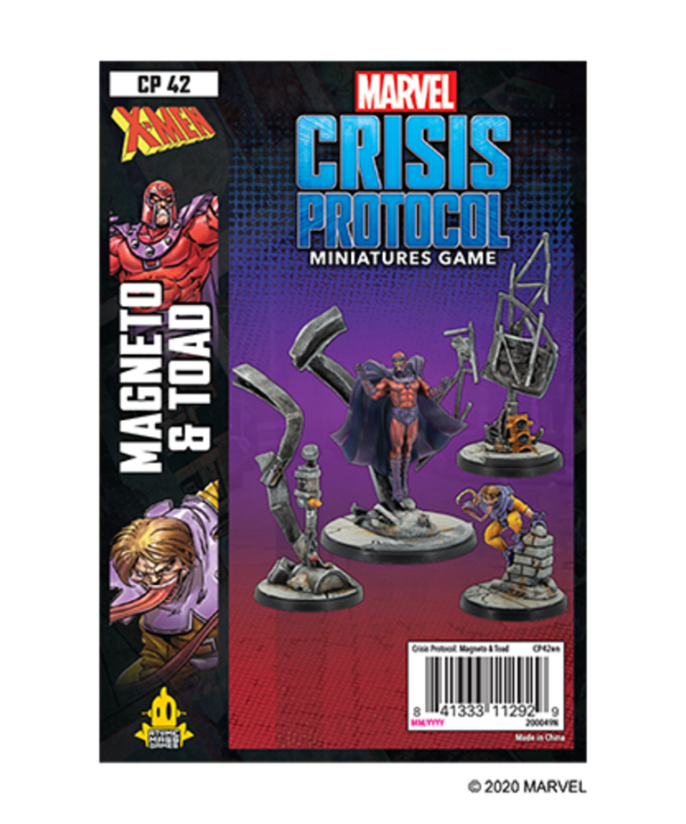 Marvel Crisis Protocol: Magneto & Toad | Dragon's Lair Comics and Fantasy Houston TX