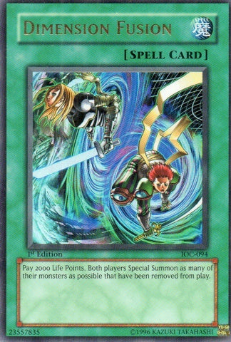 Dimension Fusion [IOC-094] Ultra Rare | Dragon's Lair Comics and Fantasy Houston TX