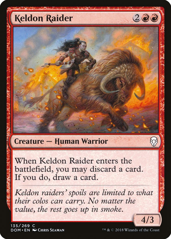 Keldon Raider [Dominaria] | Dragon's Lair Comics and Fantasy Houston TX