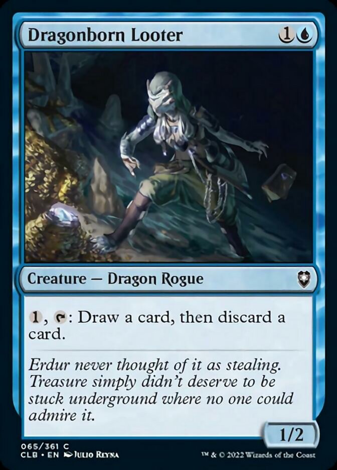 Dragonborn Looter [Commander Legends: Battle for Baldur's Gate] | Dragon's Lair Comics and Fantasy Houston TX