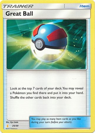 Great Ball (25/30) [Sun & Moon: Trainer Kit - Alolan Raichu] | Dragon's Lair Comics and Fantasy Houston TX