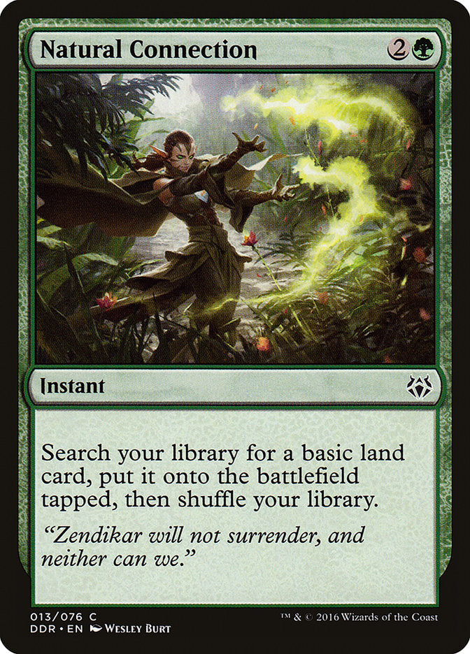 Natural Connection [Duel Decks: Nissa vs. Ob Nixilis] | Dragon's Lair Comics and Fantasy Houston TX