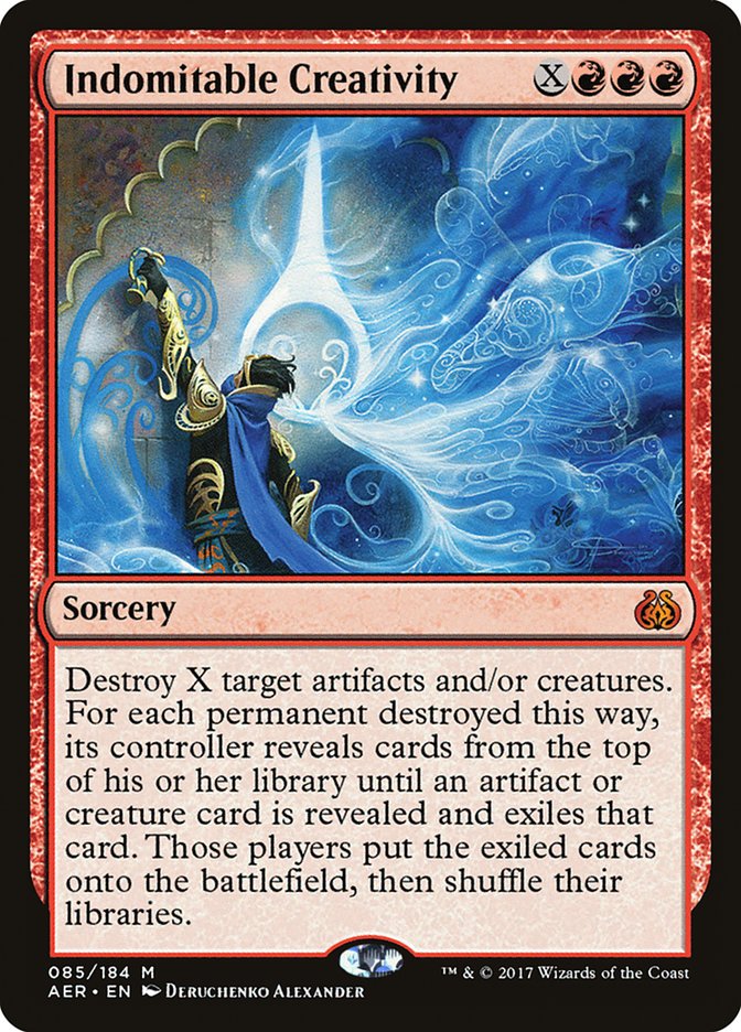 Indomitable Creativity [Aether Revolt] | Dragon's Lair Comics and Fantasy Houston TX