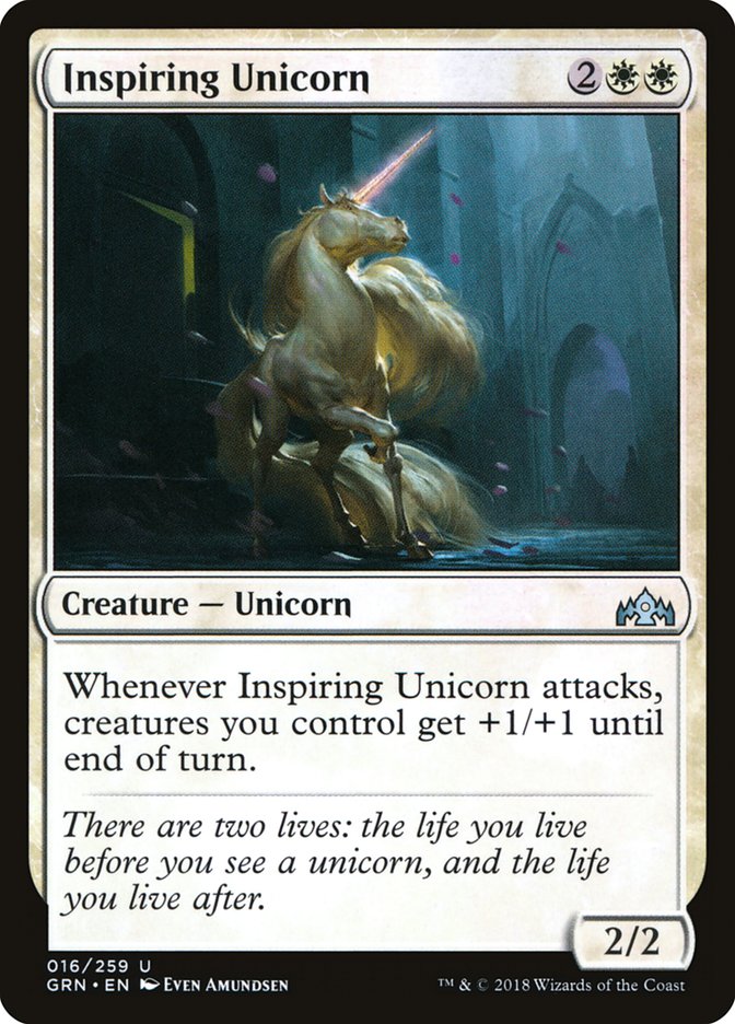 Inspiring Unicorn [Guilds of Ravnica] | Dragon's Lair Comics and Fantasy Houston TX