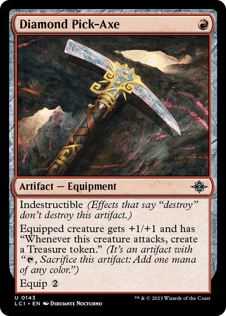 Diamond Pick-Axe [The Lost Caverns of Ixalan] | Dragon's Lair Comics and Fantasy Houston TX