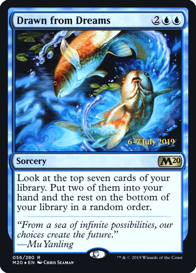 Drawn from Dreams [Core Set 2020 Prerelease Promos] | Dragon's Lair Comics and Fantasy Houston TX