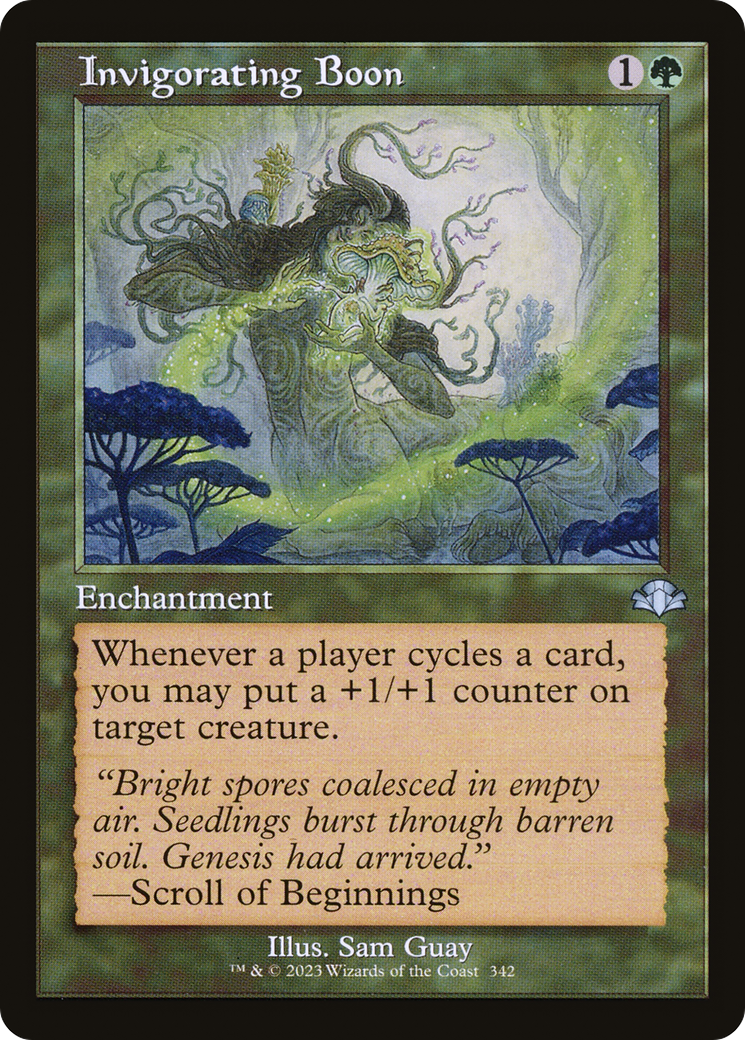 Invigorating Boon (Retro) [Dominaria Remastered] | Dragon's Lair Comics and Fantasy Houston TX