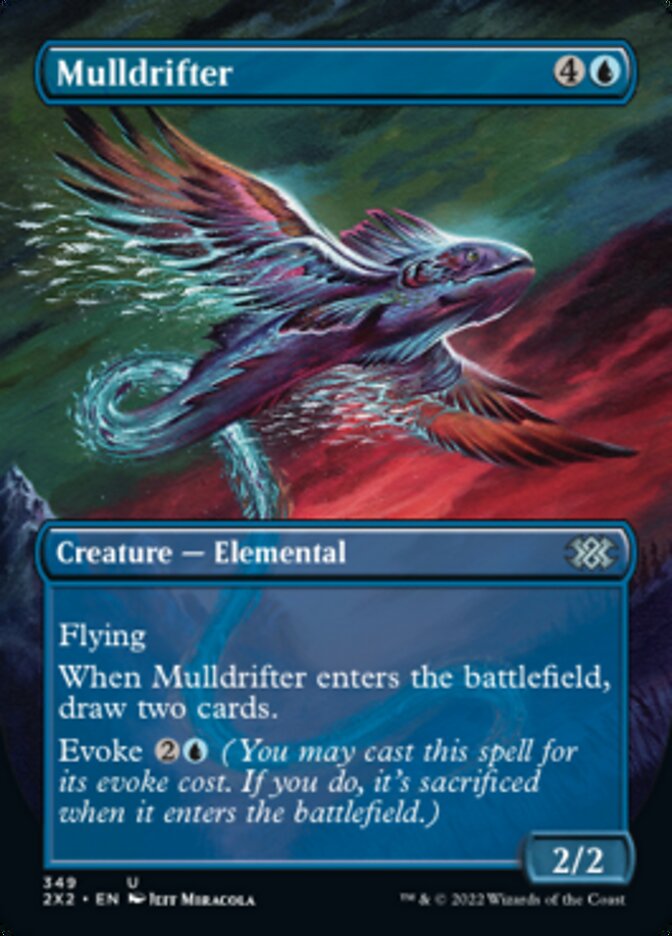 Mulldrifter (Borderless Alternate Art) [Double Masters 2022] | Dragon's Lair Comics and Fantasy Houston TX