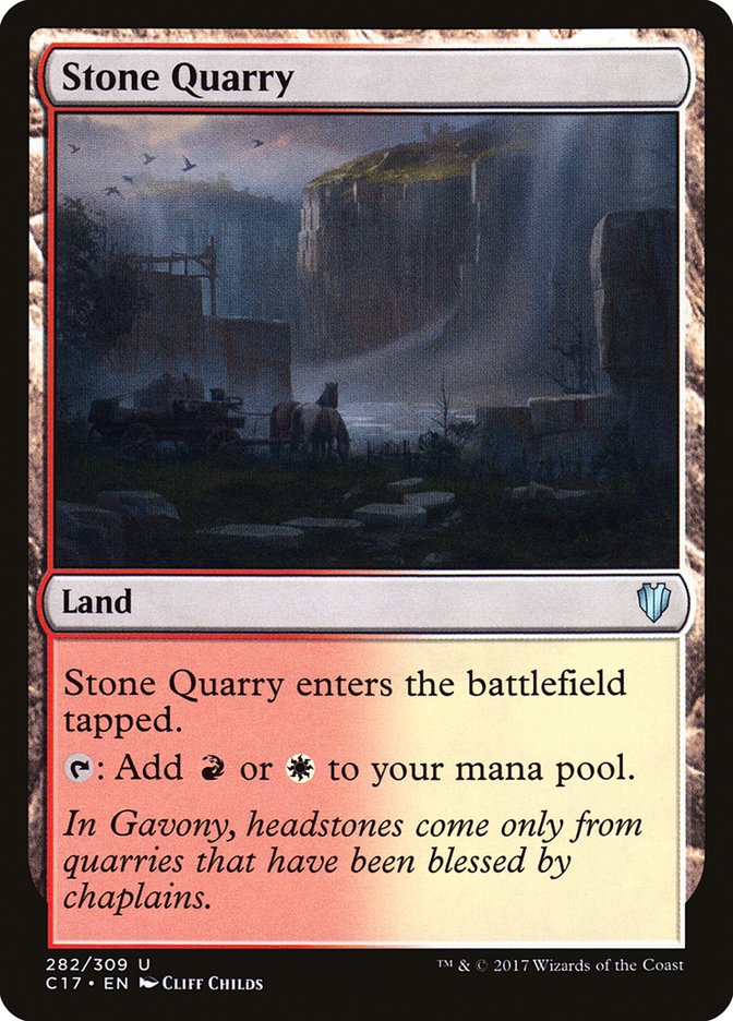 Stone Quarry [Commander 2017] | Dragon's Lair Comics and Fantasy Houston TX