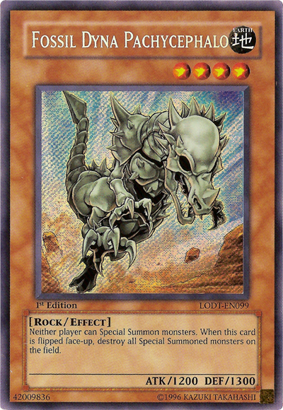 Fossil Dyna Pachycephalo [LODT-EN099] Secret Rare | Dragon's Lair Comics and Fantasy Houston TX