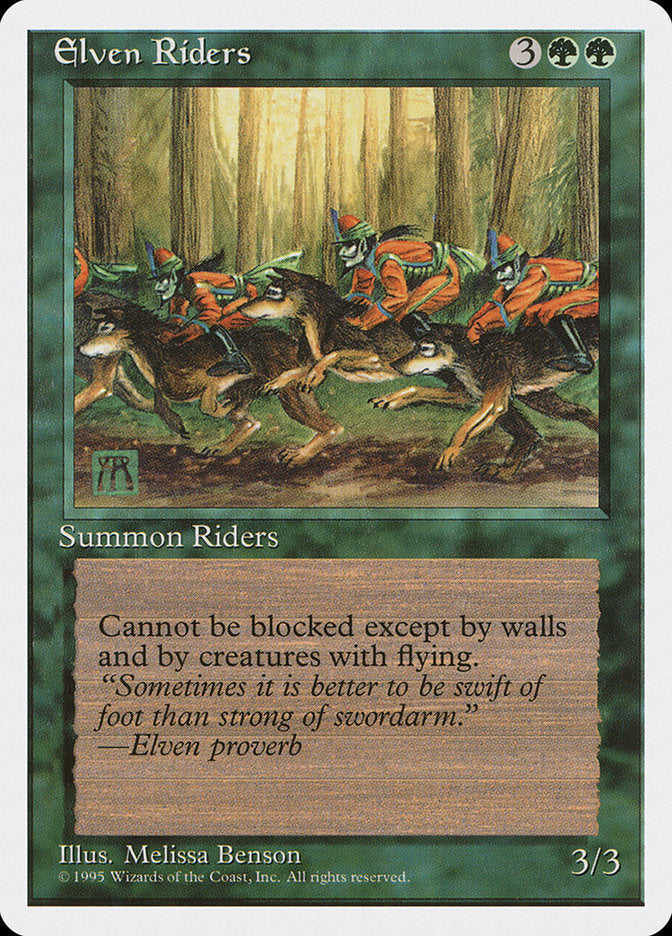 Elven Riders [Fourth Edition] | Dragon's Lair Comics and Fantasy Houston TX