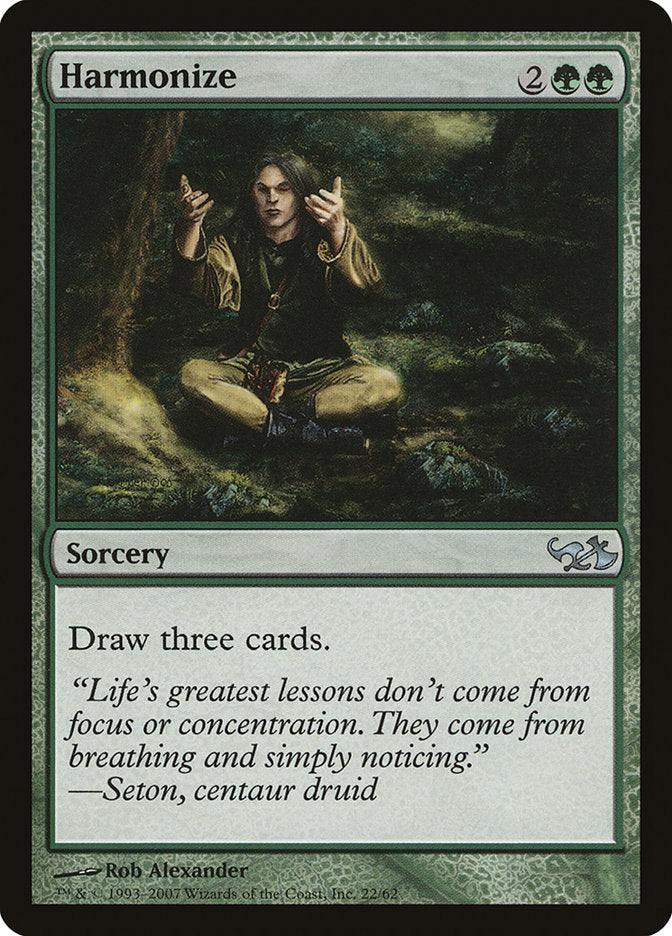 Harmonize [Duel Decks: Elves vs. Goblins] | Dragon's Lair Comics and Fantasy Houston TX
