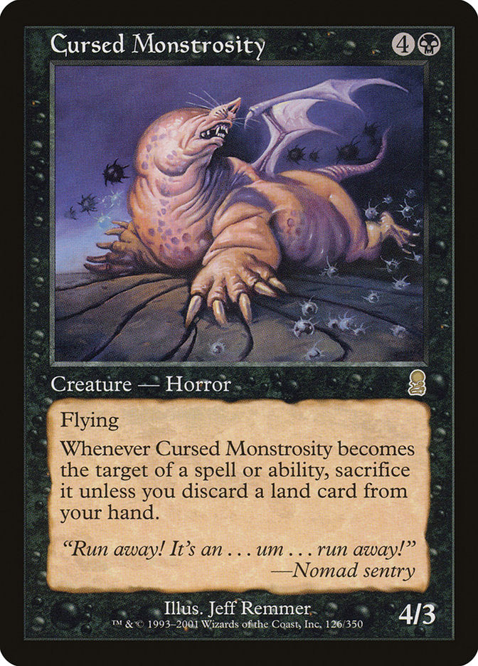 Cursed Monstrosity [Odyssey] | Dragon's Lair Comics and Fantasy Houston TX