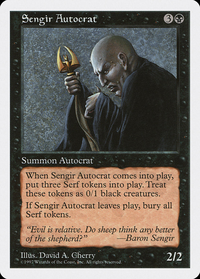 Sengir Autocrat [Fifth Edition] | Dragon's Lair Comics and Fantasy Houston TX
