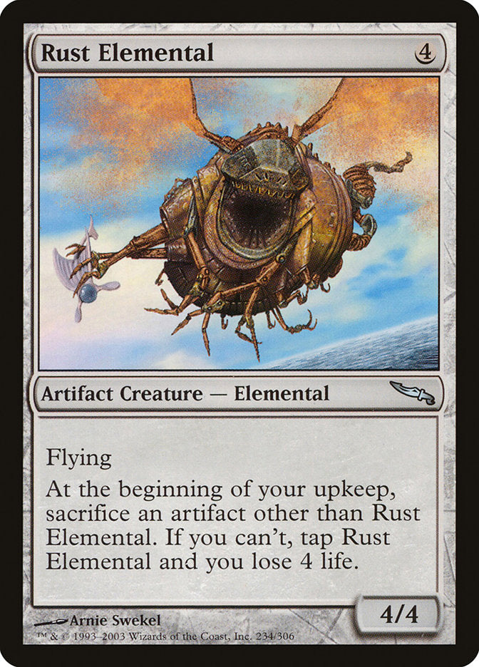 Rust Elemental [Mirrodin] | Dragon's Lair Comics and Fantasy Houston TX
