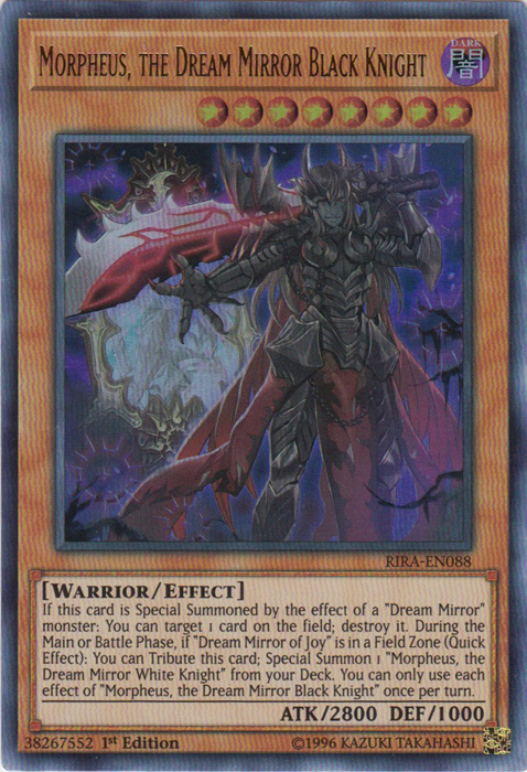 Morpheus, the Dream Mirror Black Knight [RIRA-EN088] Ultra Rare | Dragon's Lair Comics and Fantasy Houston TX