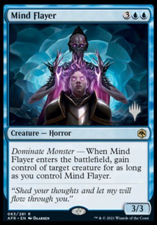 Mind Flayer (Promo Pack) [Dungeons & Dragons: Adventures in the Forgotten Realms Promos] | Dragon's Lair Comics and Fantasy Houston TX