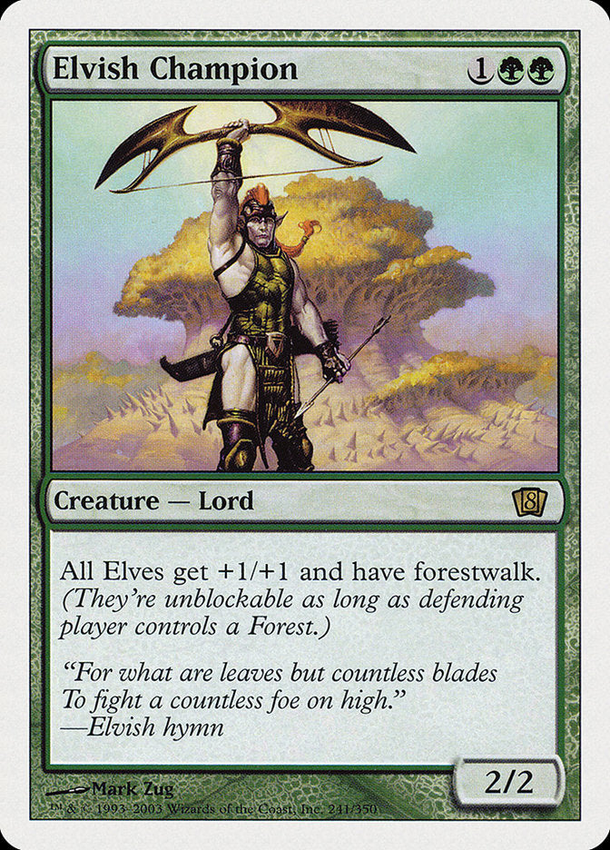 Elvish Champion [Eighth Edition] | Dragon's Lair Comics and Fantasy Houston TX