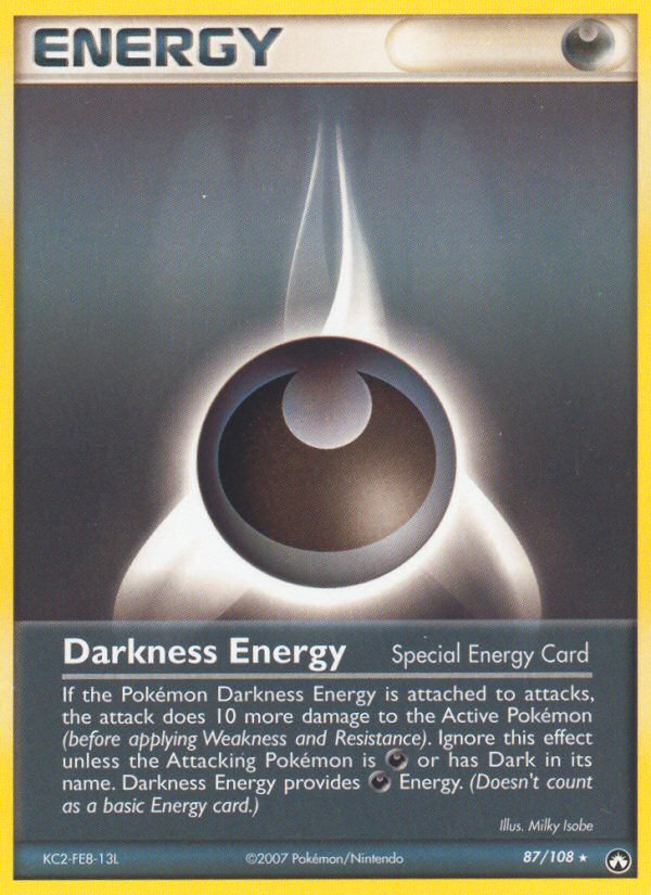 Darkness Energy (87/108) [EX: Power Keepers] | Dragon's Lair Comics and Fantasy Houston TX