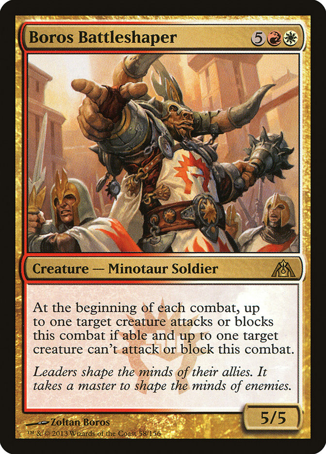 Boros Battleshaper [Dragon's Maze] | Dragon's Lair Comics and Fantasy Houston TX